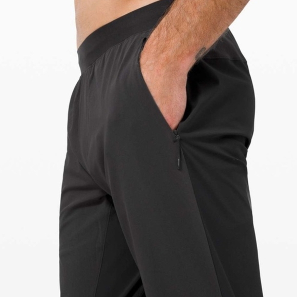 Lululemon Surge Hybrid Jogger Black Pants Mens Reflective Size Medium - Picture 4 of 12